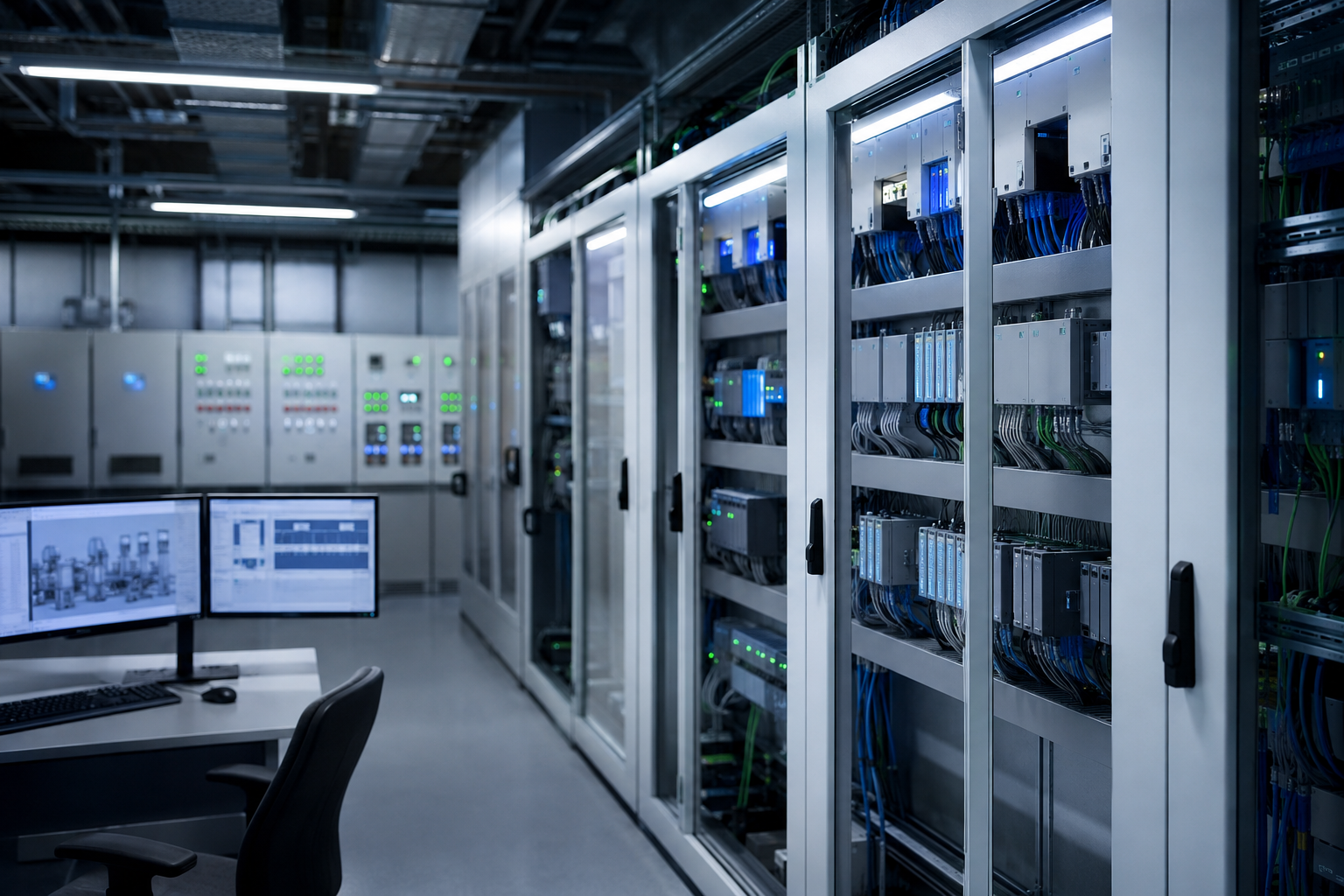 Industrial refrigeration automation and controls