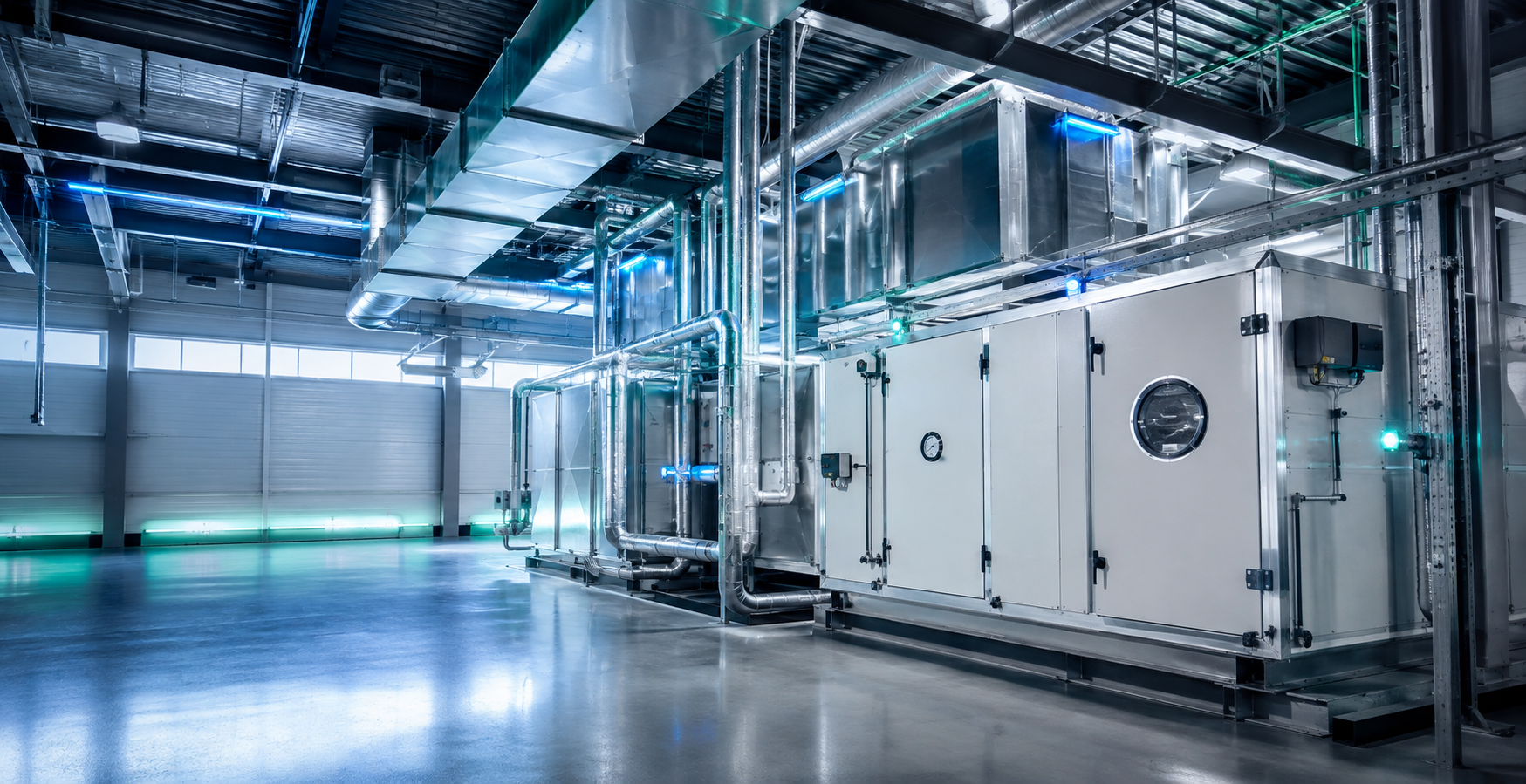 Industrial heat-rejection and air-handling equipment